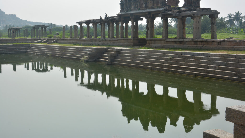 Beutifulsetting of hampi