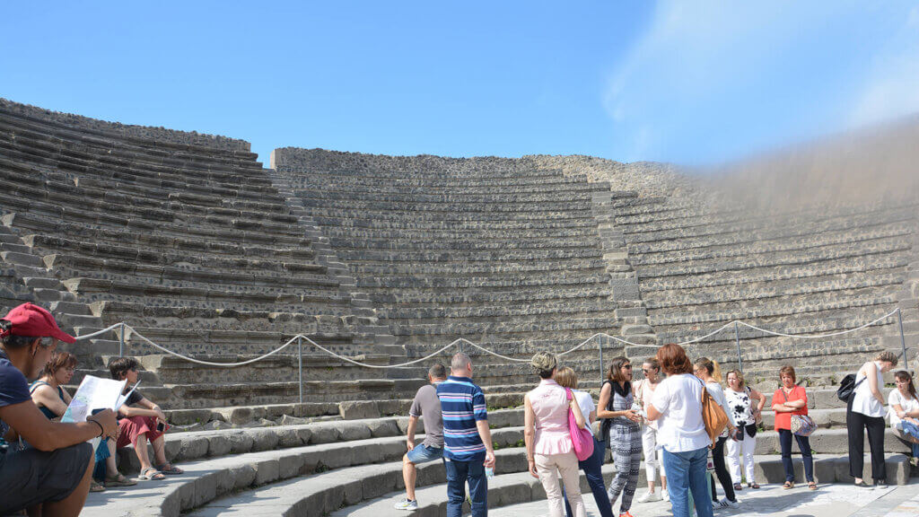 Amphitheatre at Pompeii