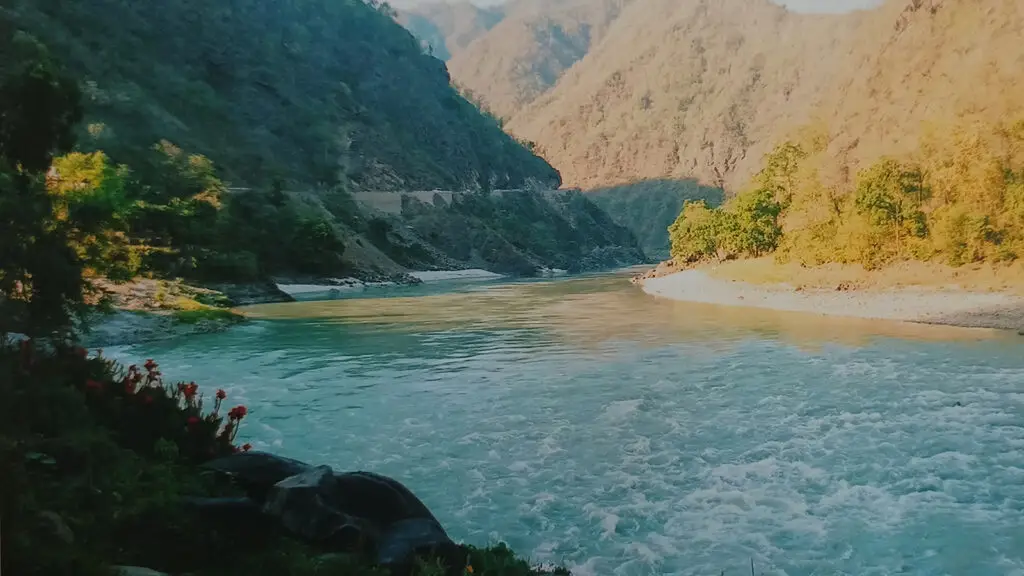 Ganga in Flow