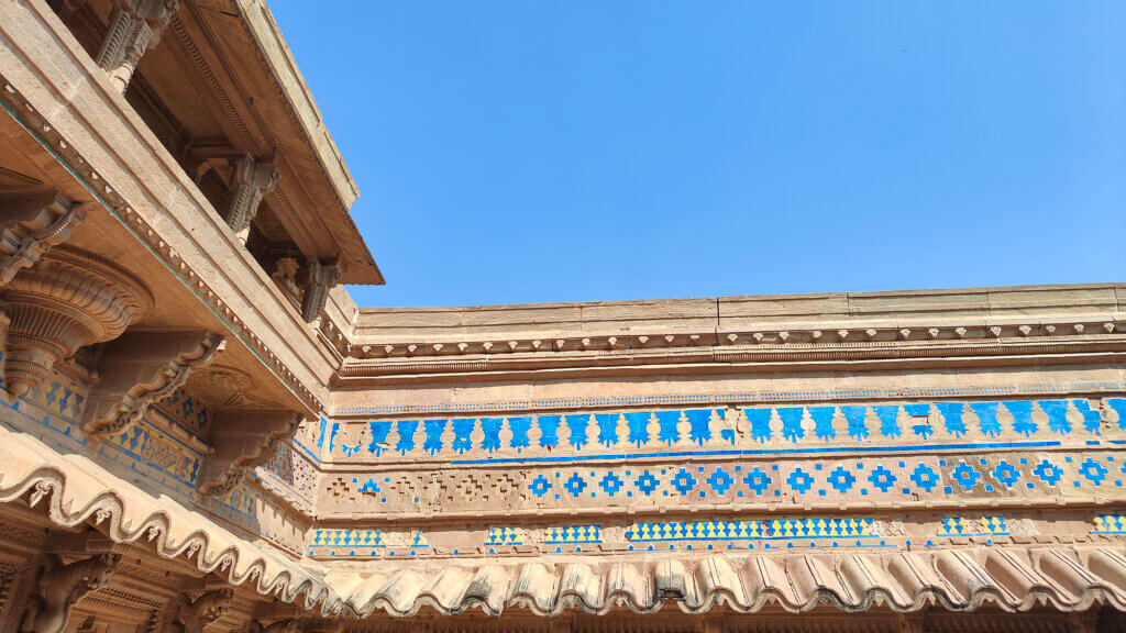 Courtyard at Gwalior fort