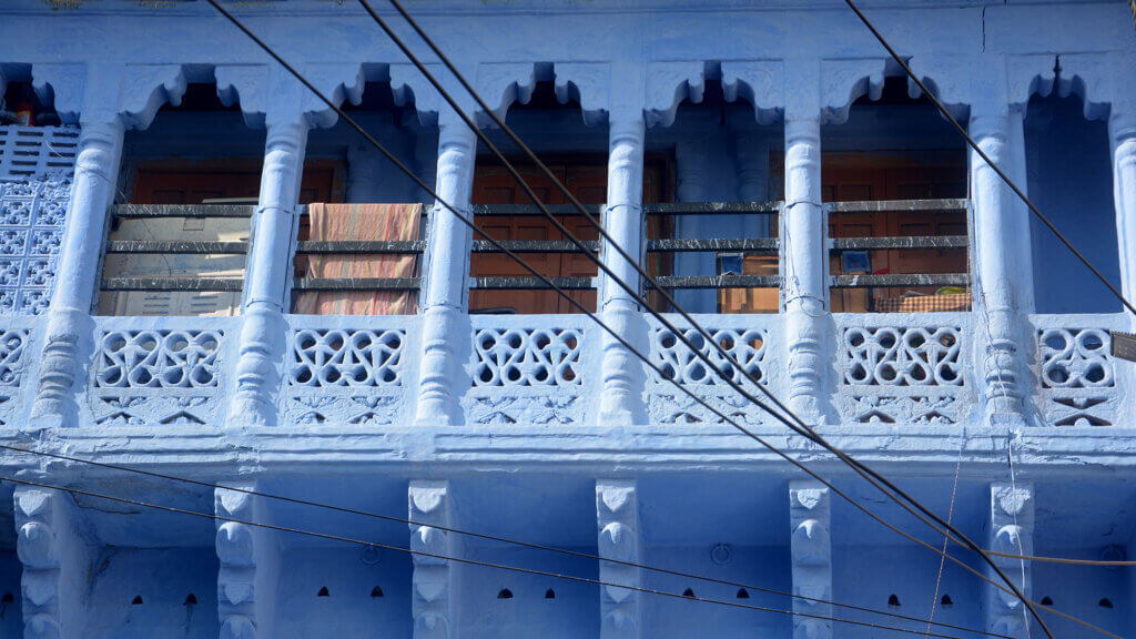Blue city