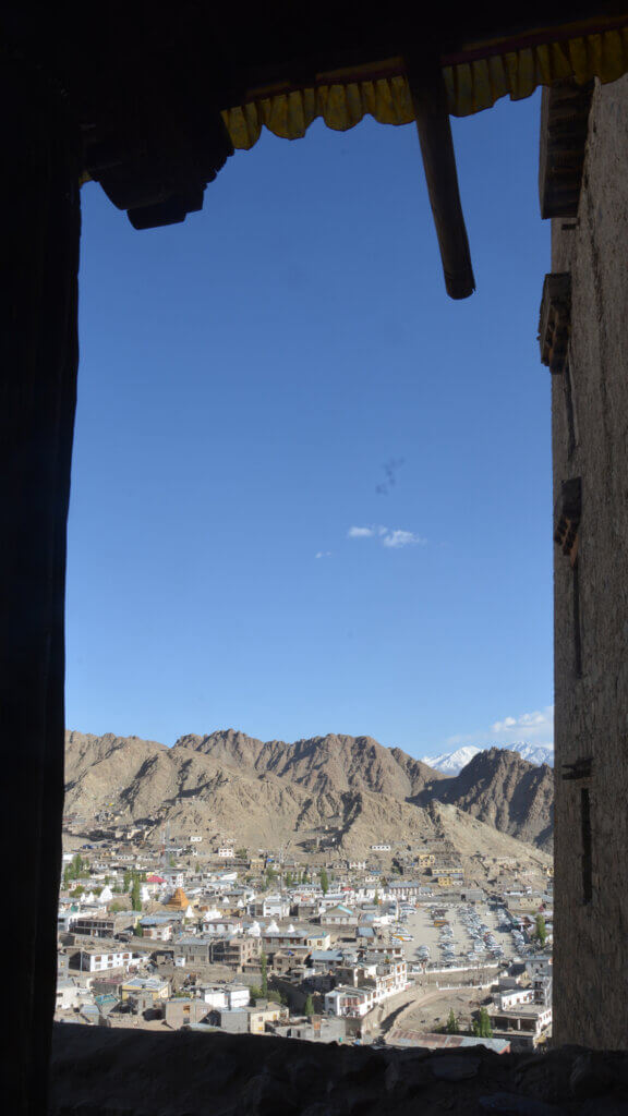 Leh from palace