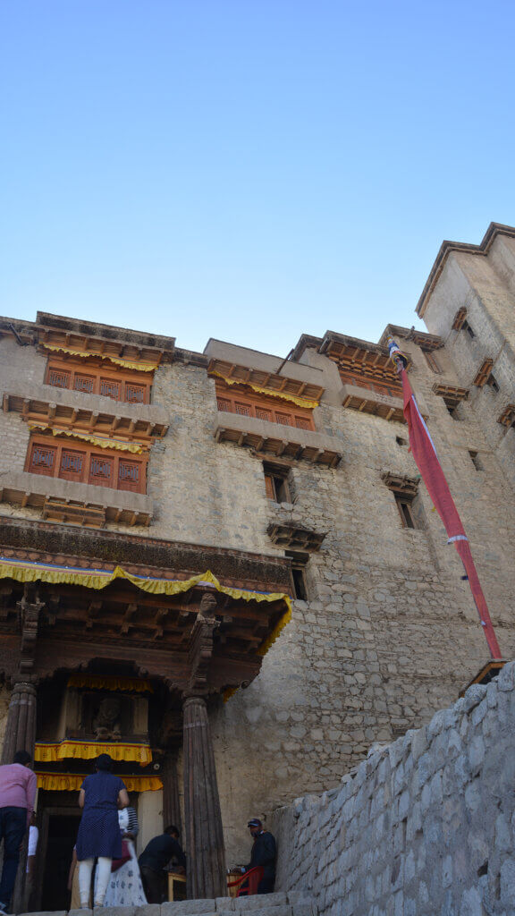leh palace ladakh entry