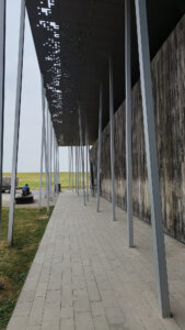 Wood for past- exhibition center