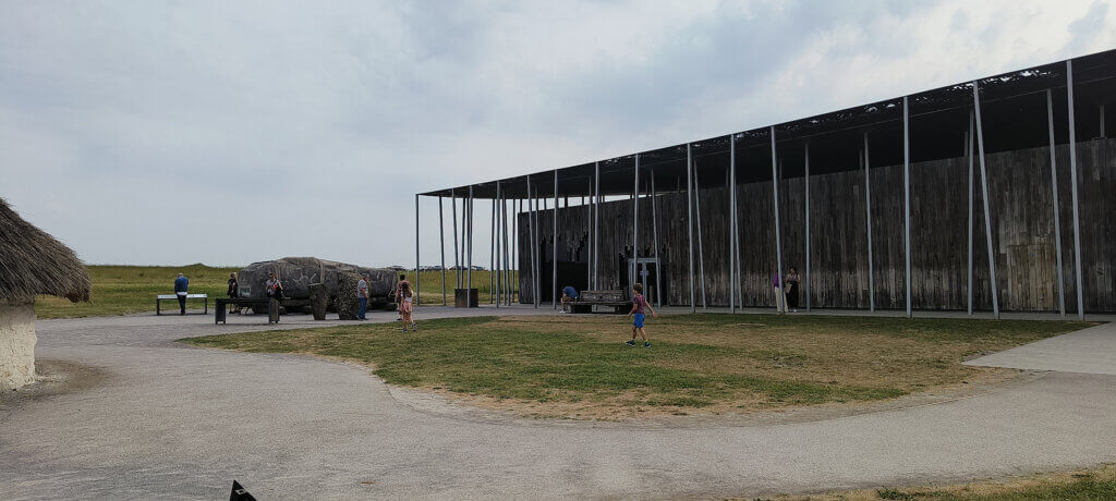 Wood and Canopy at Stonehenge Visitors Center