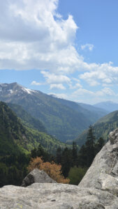 View of Valley from above 