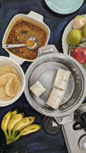 Puttu - the local dish